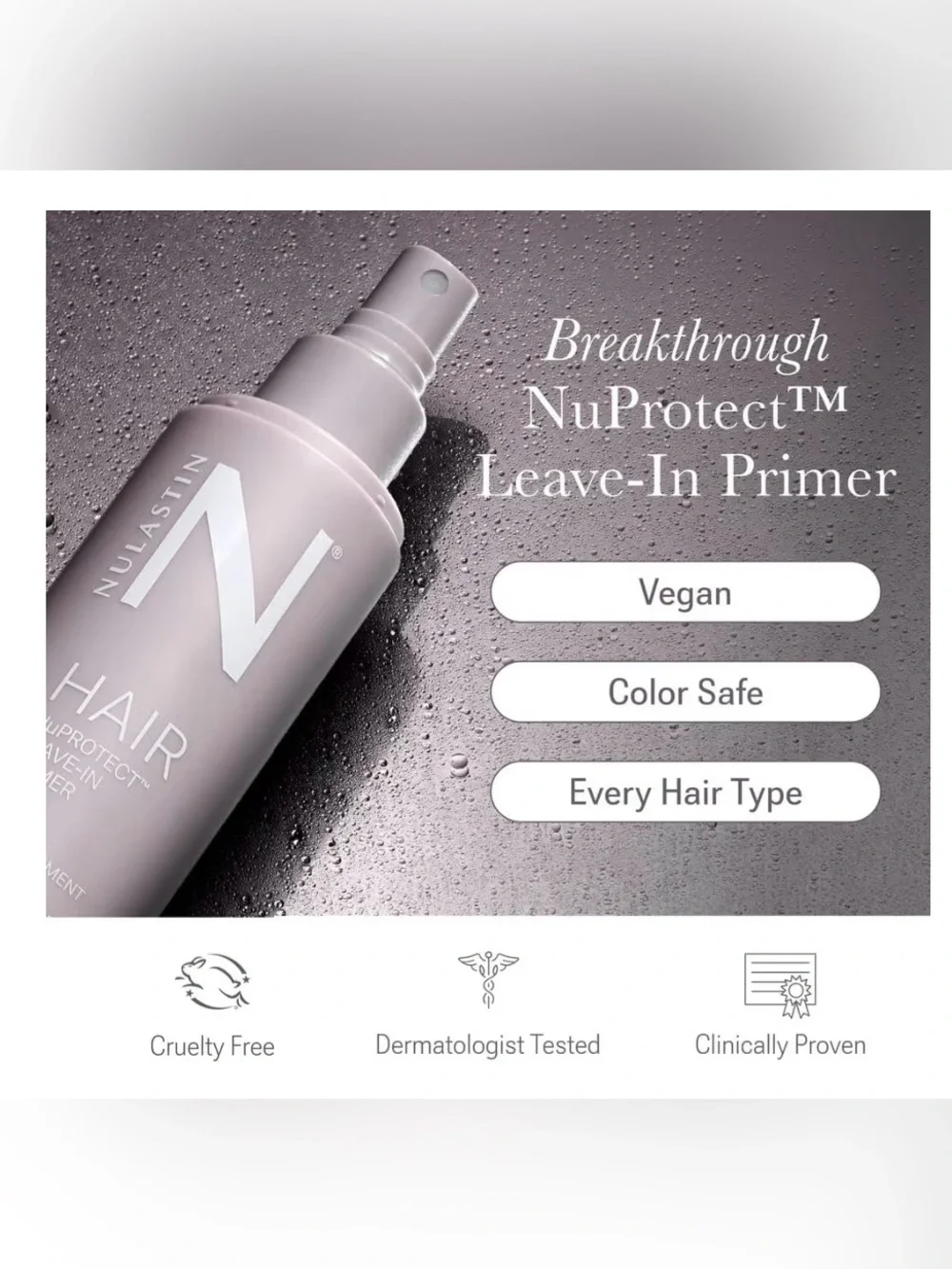 NULASTIN NuProtect Leave In Primer NEW